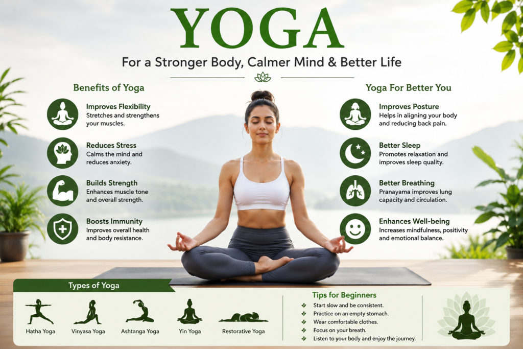yoga and healthy recipes for beginners